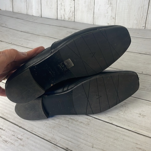 Aquatalia Revy Black Soft Nappa Leather Loafer - Picture 7 of 10